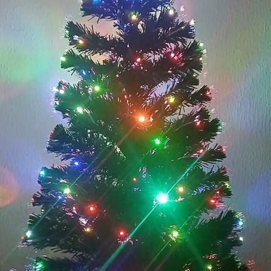 Arbolito de Navidad fibra óptica - 2/2