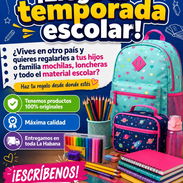 📚🎒✏️TODO PARA TEMPORADA ESCOLAR🌍 PUEDES REALIZAR TU COMPRA DESDE CUALQUIER PARTE DEL MUNDO 🛵ENTREGA EN LA HABANA - Img 56565155