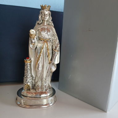 Estatuilla de Santa Bárbara - 2/3