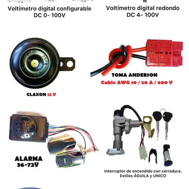 Accesorios y piezas de motos eléctricas - Img 124212032