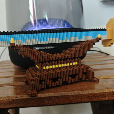 Figura decorativa Katana Lego con su base - Img 123124414