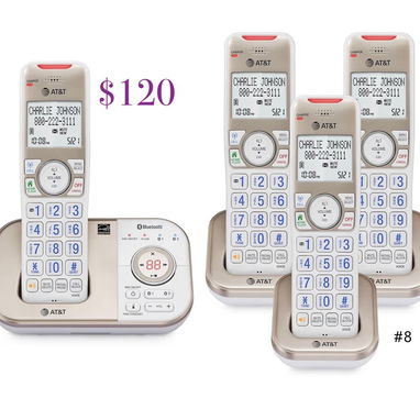Inalambricos de 1 base hasta 5 bases desde los $35 usd. Panasonic*At&t*Vtech - Img 112174808