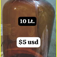 VENDO 2 botellones de cristal de 10lt y 20lt - Img 55582808