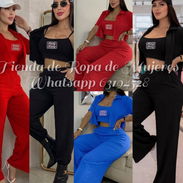 Conjuntos Miu Miu Originales tallas S. M y L 3 piezas blusa, pantalón y chaleco ideal para el verano - Img 56668520