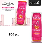 Shampoo keratina Elvive Dream Liso — suavidad al instante   usd 22 solo venta a domicilio - Img 49688565