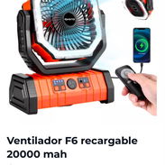 Ventilador F6 recargable - Img 56409682