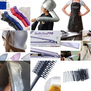 ✅ utencilios de peluqueria, plancha babyliss, pinza cocodrilo, gorro iluminacion k18 papel aluminio ✅ - Img 52226404
