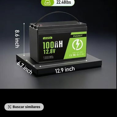 Baterías de 12v y 100 amperes - 3/5