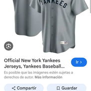 Camisa de baseball oficial de los Yankees - Img 56255389