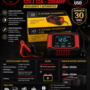 CARGADOR DE BATERÍA 12V / 12A - 200AMP Q7 - Img 56096369