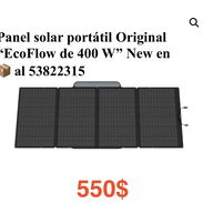 Panel solar portátil “EcoFlow de 400 W” New en 📦 al 53822315 - Img 57888484