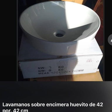 Lavamano sobre encimera - Img 119874561