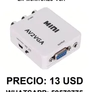 EN VENTA EL SUPER ADAPTADOR RCA A VGA. TENEMOS MENSAJERÍA ADICIONAL - Img 51319419