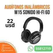 Audífonos/Cascos Inalámbricos M15 - Img 55619743
