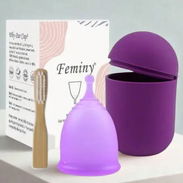 Copa menstrual, Disco menstrual esterilizador plegable o dd huevo - Img 55427296