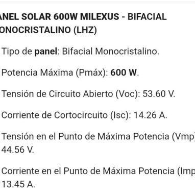 Vendo un panel de 600W a 170 USD - Img 122912899