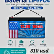 🔋 Batería LiFePO4 KEYBAR 12.8V 100Ah – Calidad Premium - Img 56916091