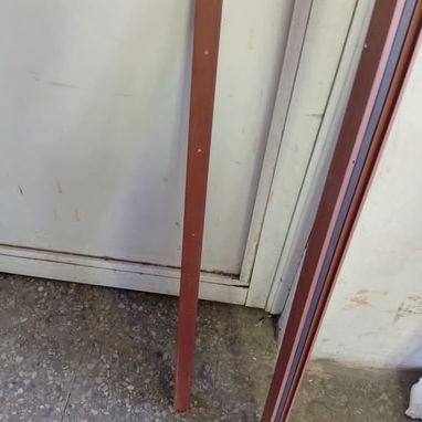🚧 🚪 PUERTA PLEGABLE TIPO ACORDEÓN Fabricada en PVC resistente y ligero. 🚧 - 3/4