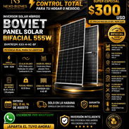 Panel solar bifacial 555w - Img 56701621