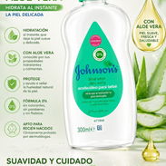Aceite para Bebé Johnson's. Aloe Vera 300ml - Img 56384209