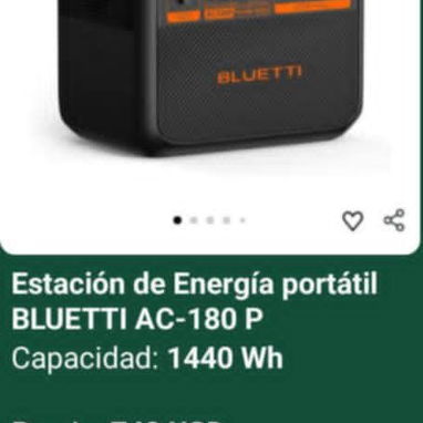 Ecoflow, inversores, Estaciones d energía bluetti, lámparas recargables con panel, cable adaptador solar, kit para panel - Img 121567394