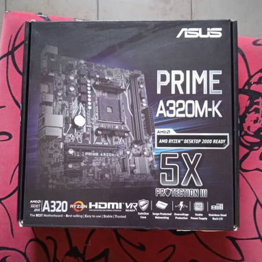 Kit Asus A320M-K con AMD Athlon 3000G y 4gb ram - 2/3