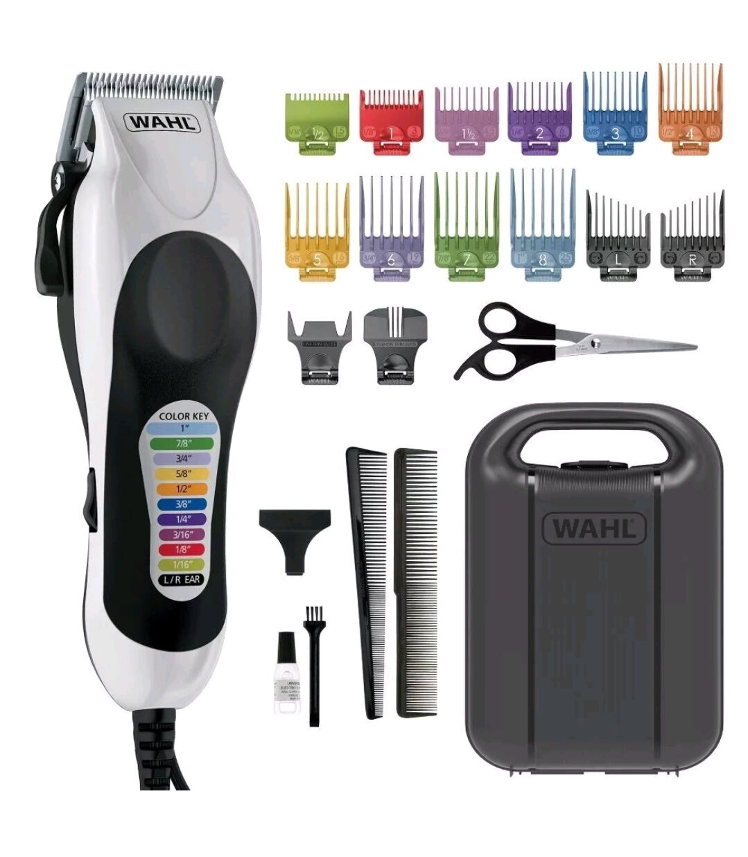Maquina de pelar profesional marca Wahl Color Pro nueva en caja con todos sus accesorios-50usd - Img 48108358