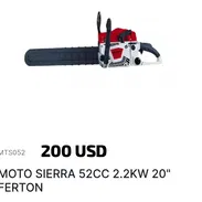 Moto sierra Ferton de 20" - Img 55538149