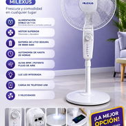 Ventilador recargable Milexus - Img 57905238