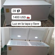 Nevera Royal de 28 pies. Con transporte incluido. Luz en la tapa y llave - Img 57948491
