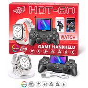 Set Hot - 60, Consola de Juegos Integrada y Smartwatch - 1 Control ⌚ Pantalla táctil a color de alta calidad: consulta - Img 57687638