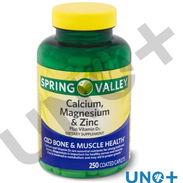 *Spring Valley Calcio, Magnesio y Zinc con Vitamina D3* - Img 58193225