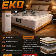 💯 COLCHON 💯 CAMERO EKO. MENSAJERÍA CON FACTURA Y GARANTÍA. 📲 54833699 - Img 56319423