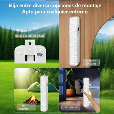Lámpara LED Recargable de Emergencia - Img 118033643