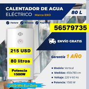 FG-CALENTADOR AGUA(Eléc.) (80 L) 56579735/(USD-MN-Eur-Zelle)/Garantía 1A/Envio Gratis - Img 57502561