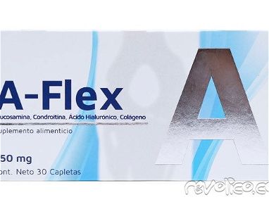 A- FLEX (Glucosamina + Condroitina + Ácido Hialuronico + Colágeno) - Img 48242213