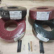 VENTA EXCLUSIVA POR ROLLO 🔋 Cable solar fotovoltaico de cobre estañado calibre 12 AWG (4 mm²) 📍 Disponible en La Hab - Img 55858503
