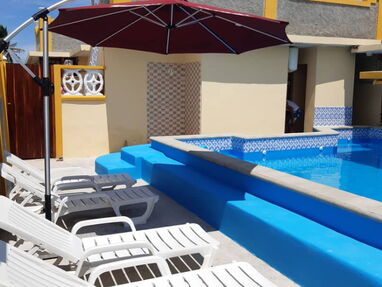 ⭐ Renta casa en Boca Ciega con piscina,se encuentra frente al mar - Img 55408255