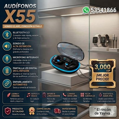 AUDÍFONOS INALÁMBRICOS VARIADOS - Img 126863026