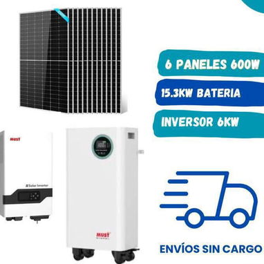 Inversores, paneles y más.  Escríbeme y te envió información 52812401 - 5/7