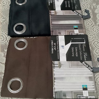 Juego de 2 Cortinas Blackout (cv) - Img 100526447
