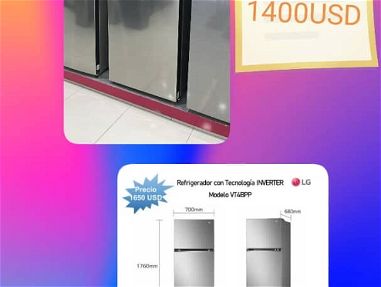 Refrigerador LG 15.Pies ( Super oferta de Marzo ) - Img 59860523