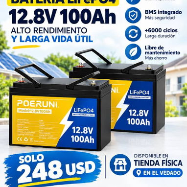 Bateria lifepo4 12V - 2/3