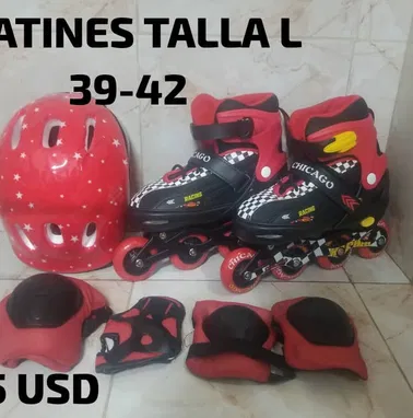 Patines para hembra y varón.Con accesorios - Img 95972142