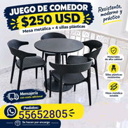 Juego de comedor con un toque moderno - Img 57735595
