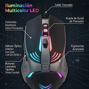 🔥 MOUSE GAMING LED RGB ERGONÓMICO 10 USD🔥 - Img 57576388
