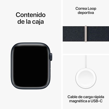 ⌚ APPLE ⌚ APLLE WATCH SETIES 9 - 88% BATERÍA - 64 GB INTERNRO. TLF 54833699 - Img 112295482