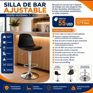 Sillas de bar ajustables - Img 56558799