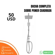 DUCHA COMPLETA SOBRE PONER CUADRADA - Img 55637693