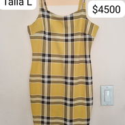 Vestido Mostaza de cuadros ($4500) - Img 57176316